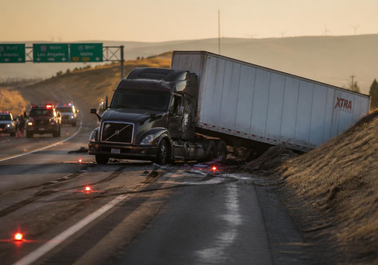 Accidente de camión